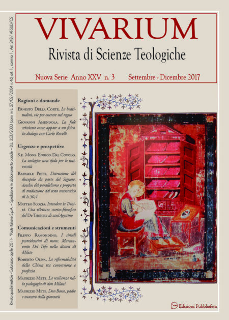 Vivarium - Rivista di scienze teologiche